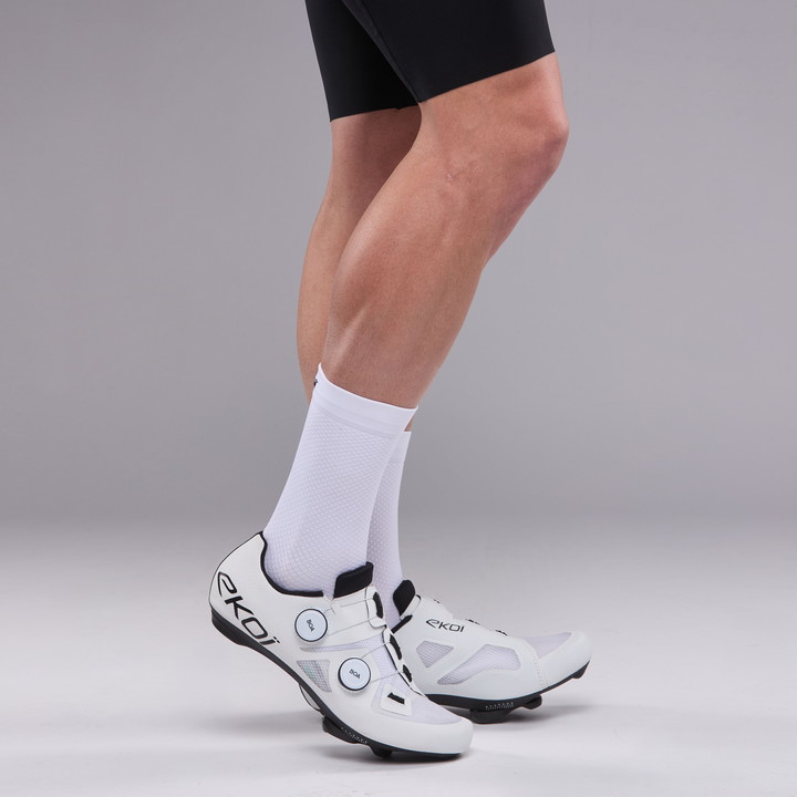 CHAUSSETTES PRO RACING POWERGRIP 18 cm Blanc