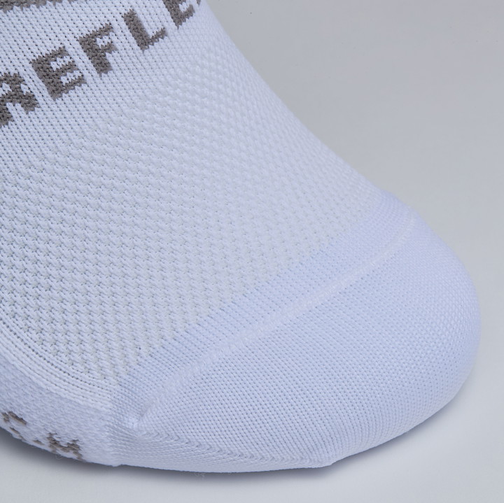 CHAUSSETTES PERF REFLECTIVE 18 cm Blanc
