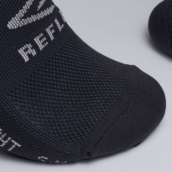 CHAUSSETTES PERF REFLECTIVE 18 cm Noir