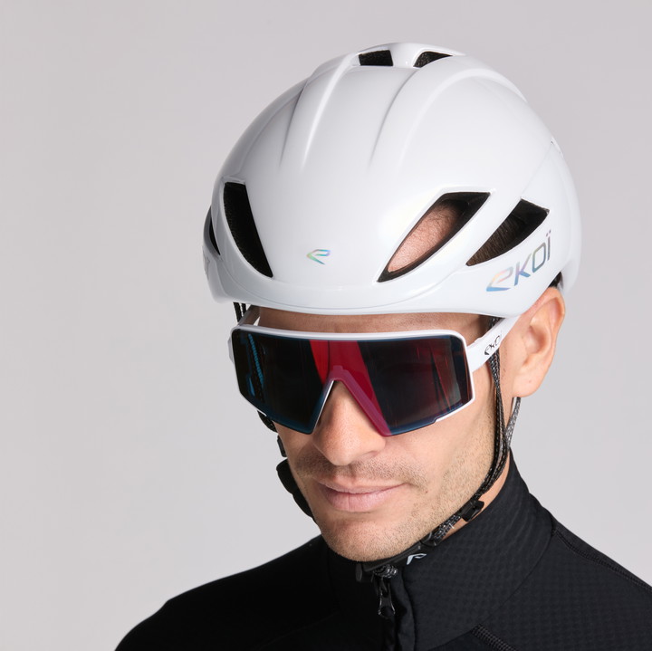 Casque personnalisable EKOI AR14 Blanc