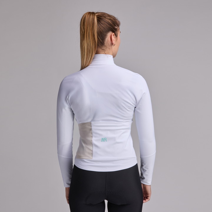 VESTE THERMIQUE RACING EKOI X MARION ROUSSE BLANC W 