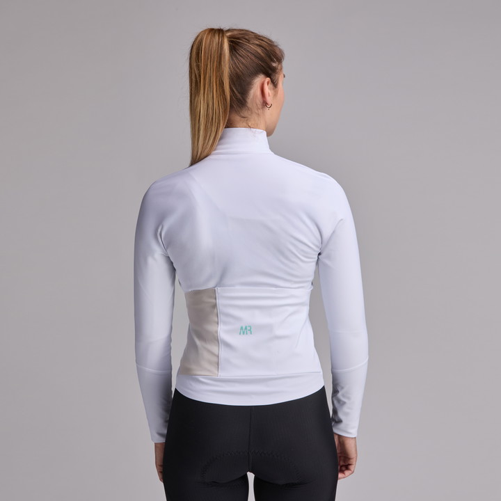 VESTE THERMIQUE RACING EKOI X MARION ROUSSE BLANC W 