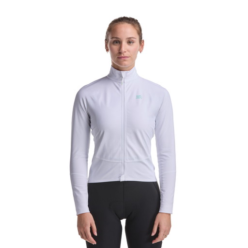 Giacca termica da donna Racing EKOI X MARION ROUSSE Bianco