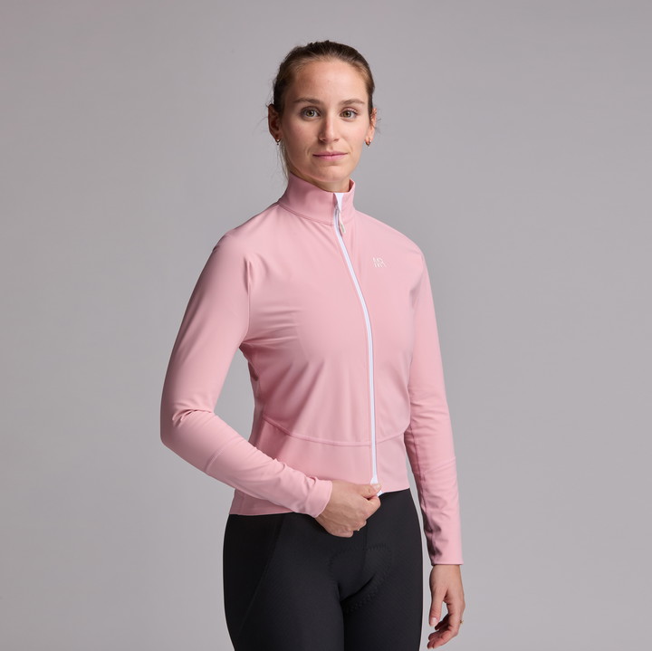 VESTE THERMIQUE RACING EKOI X MARION ROUSSE ROSE W 