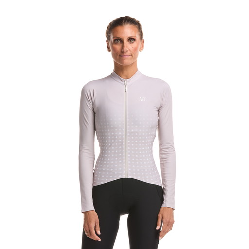 Maglia a maniche lunghe da donna Racing EKOI X MARION ROUSSE Beige