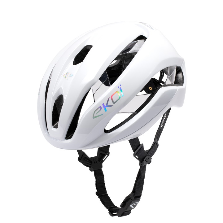 Casque EKOI Perf CRYSTAL Elegance Blanc Silver