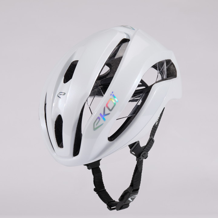 Casque EKOI Perf CRYSTAL Elegance Blanc Silver