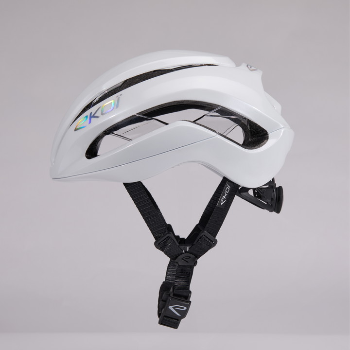 Casque EKOI Perf CRYSTAL Elegance Blanc Silver
