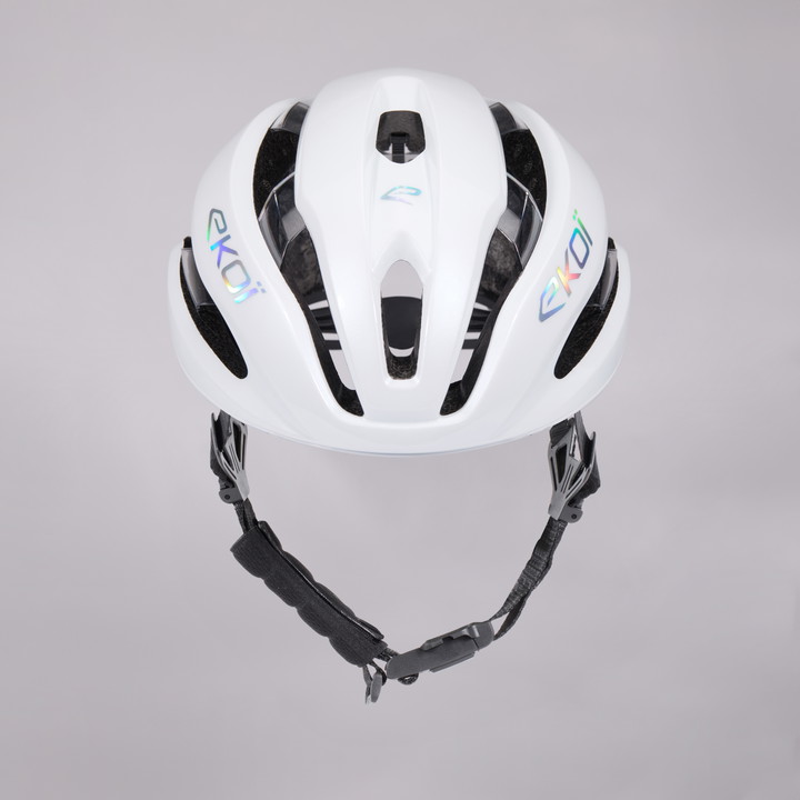 Casque EKOI Perf CRYSTAL Elegance Blanc Silver