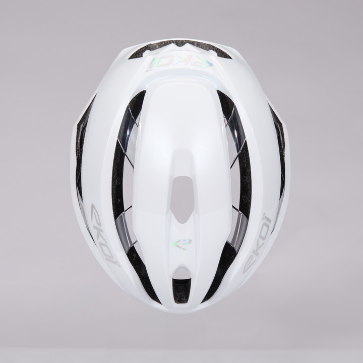 Casque EKOI Perf CRYSTAL Elegance Blanc Silver