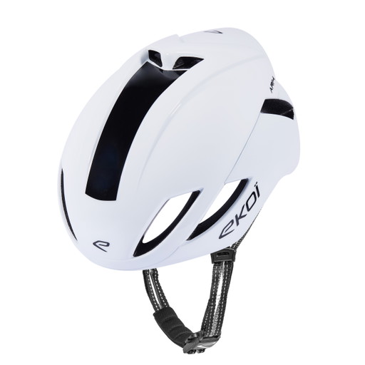 Casque EKOI Perf AERO14 Blanc Black Design 