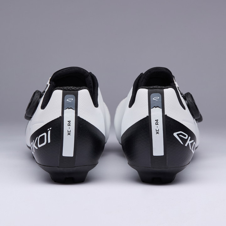 Chaussures vtt EKOI Perf XC R4 Blanches Noires