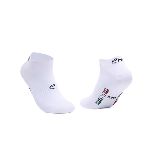 EKOI Short Cycling Socks White