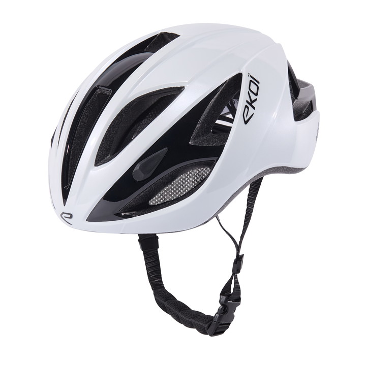 Casque EKOI AR13 WHITE BLACK S25