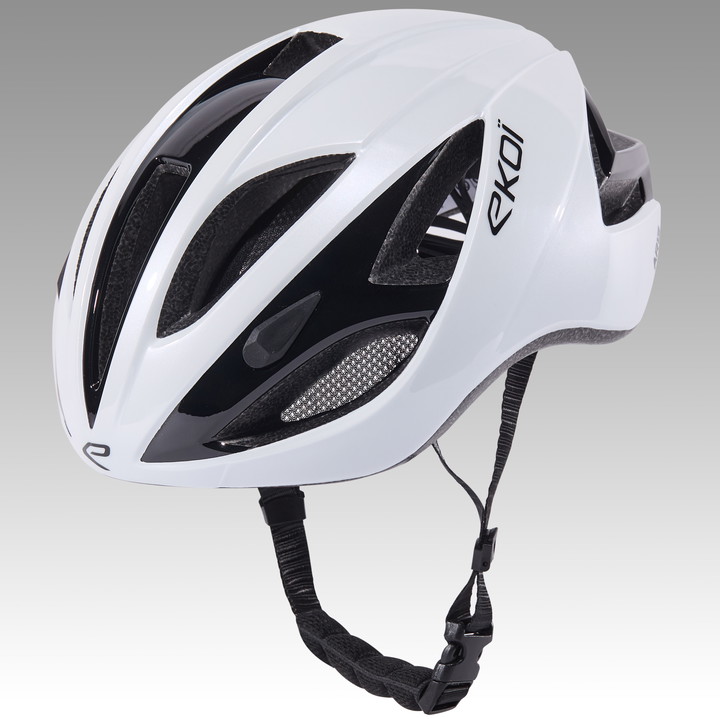 Casque EKOI AR13 WHITE BLACK S25