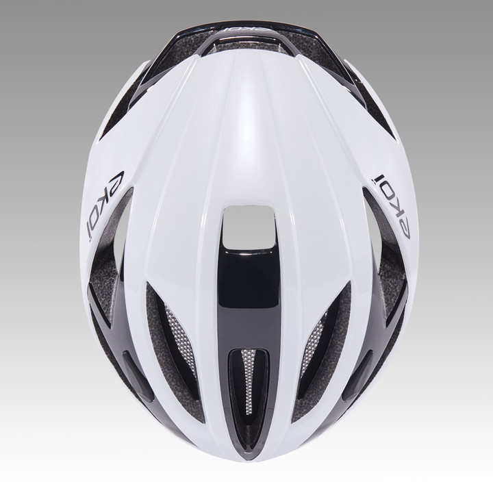 Casque EKOI AR13 WHITE BLACK S25