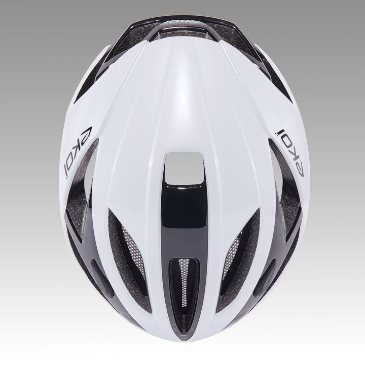 Casque EKOI AR13 WHITE BLACK S25
