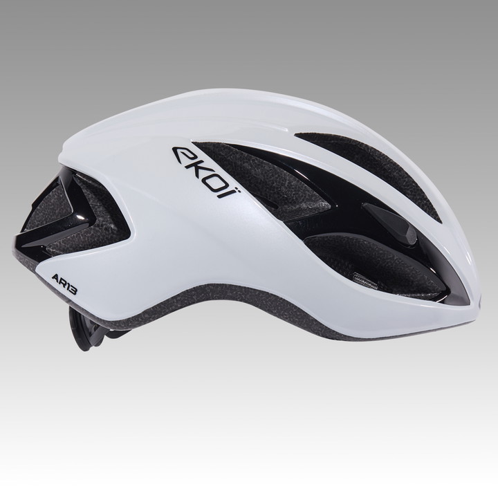 Casque EKOI AR13 WHITE BLACK S25
