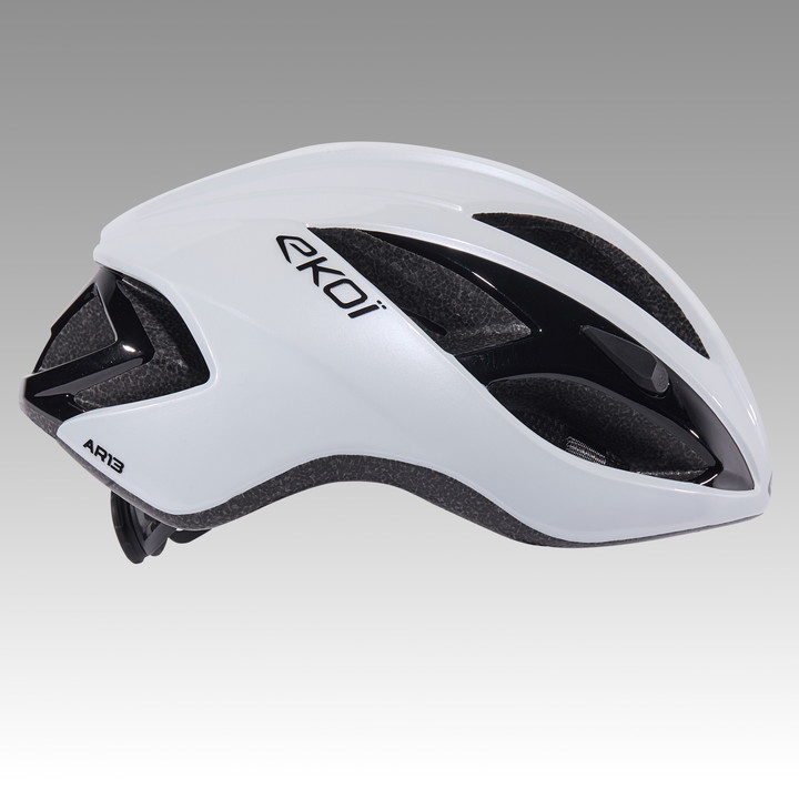 Casque EKOI AR13 WHITE BLACK S25