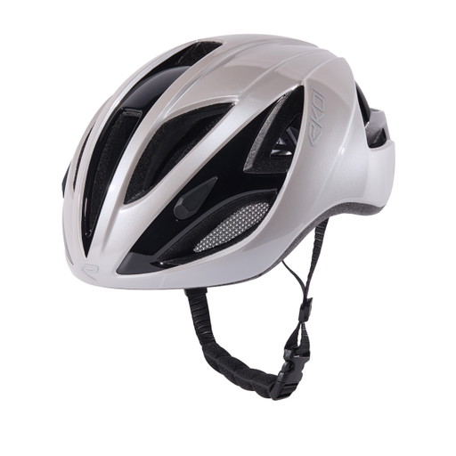 Capacete EKOI AR13 Evo Metal Prata