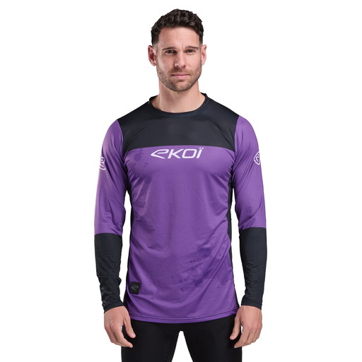 Maillot VTT manches longues EKOI Perf Violet