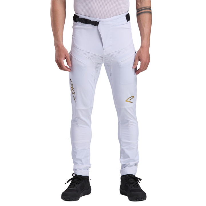 PANTALON VTT EKOI RACING BLANC