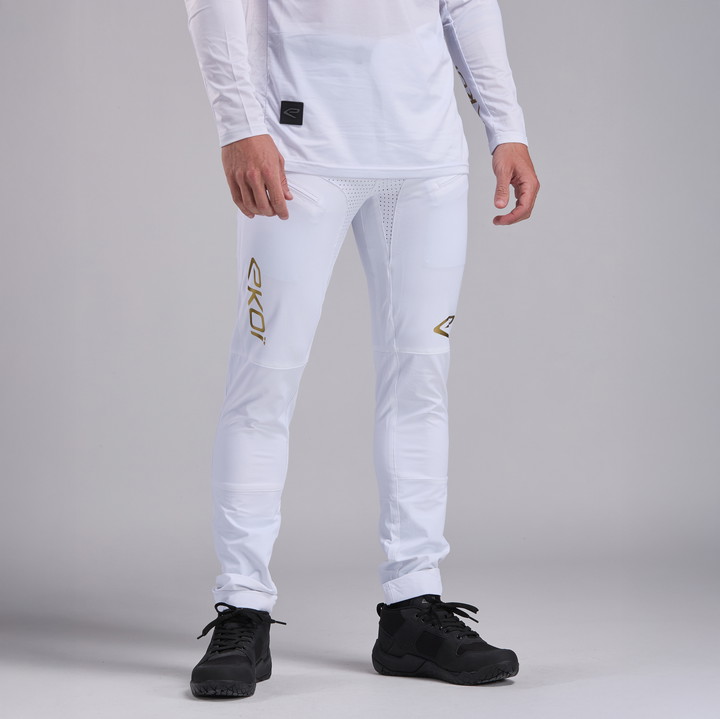 PANTALON VTT EKOI RACING BLANC