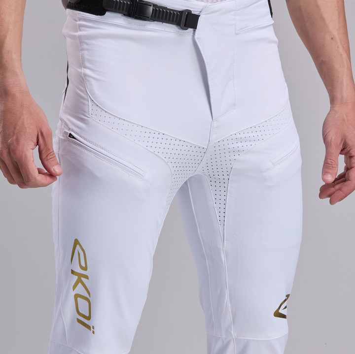 PANTALON VTT EKOI RACING BLANC