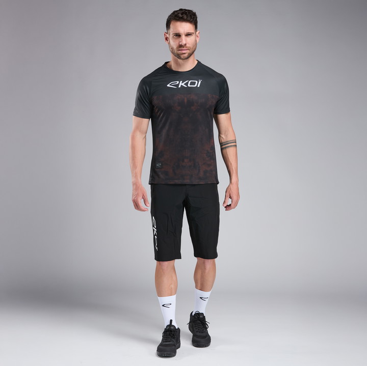 MTB KORTE MOUWEN SHIRT EKOI PERF LOST PARADISE