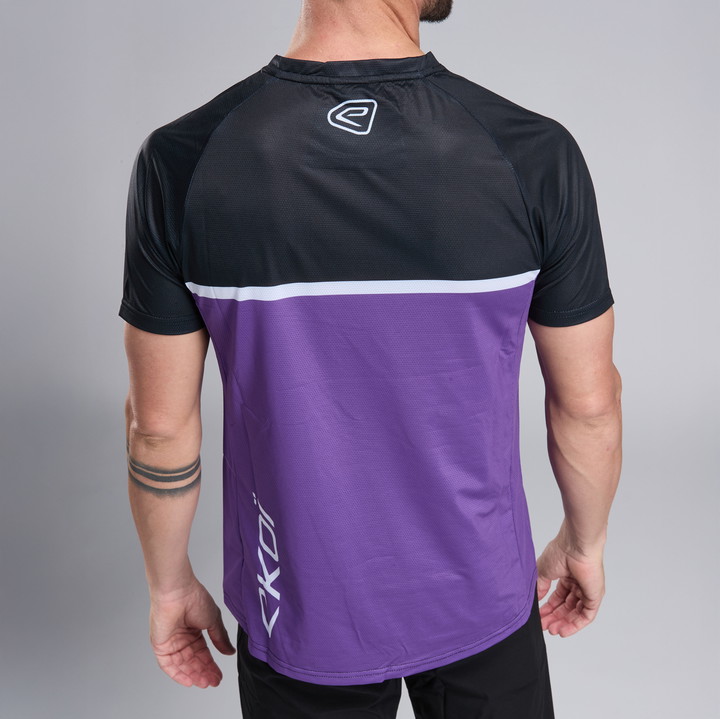 MAILLOT MTB MANGAS CORTAS EKOI PERF VIOLETA