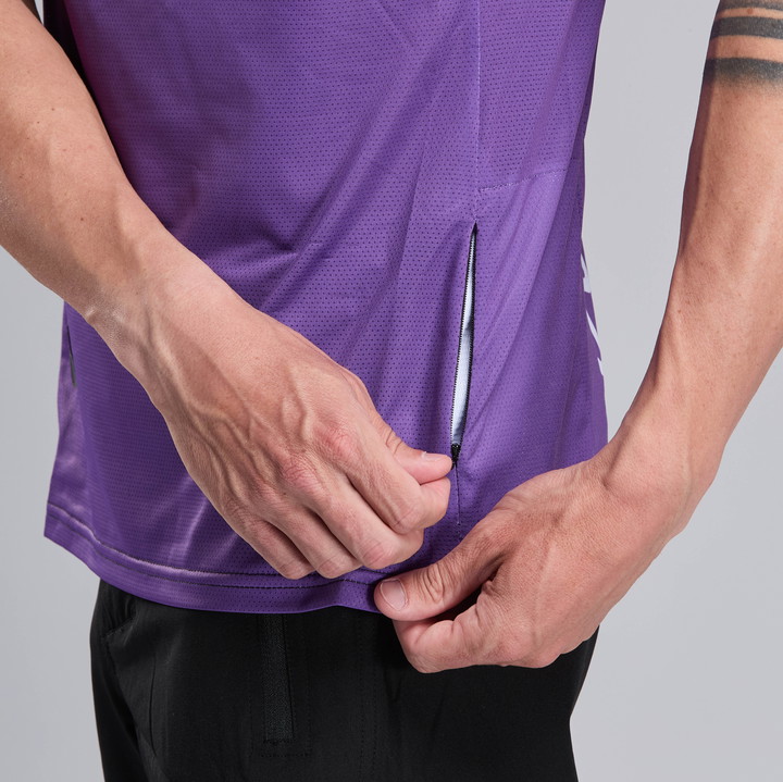 MAILLOT MTB MANGAS CORTAS EKOI PERF VIOLETA