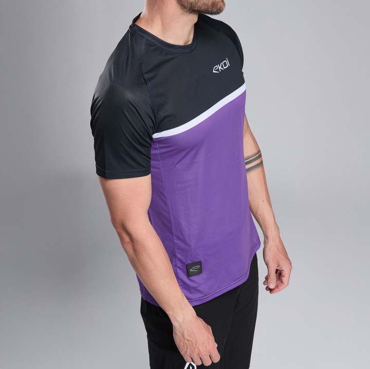 MAILLOT MTB MANGAS CORTAS EKOI PERF VIOLETA