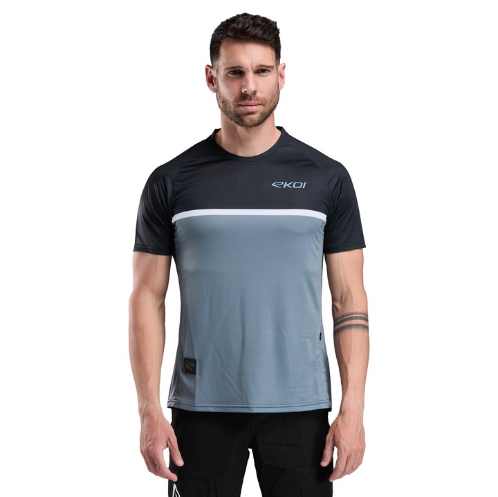 EKOI PERF SHORT-SLEEVE MTB JERSEY GREY