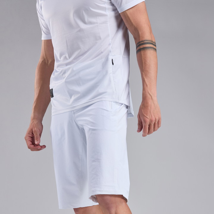 SHORT VTT EKOI RACING BLANC