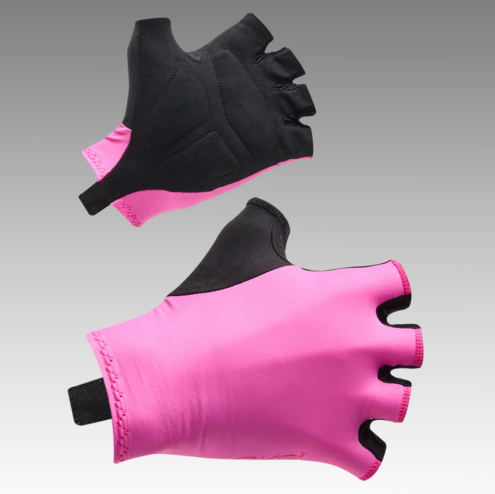 GUANTI CICLISMO EKOI ROSA