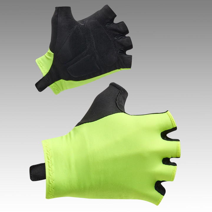 GUANTI CICLISMO EKOI GIALLO