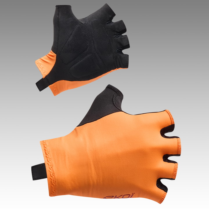 GUANTI CICLISMO EKOI ARANCIONE