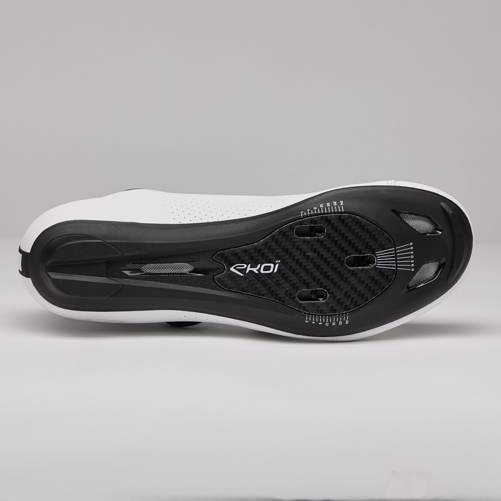 Cykelskor Landsväg  EKOI Perf CARBON INSERT Vita