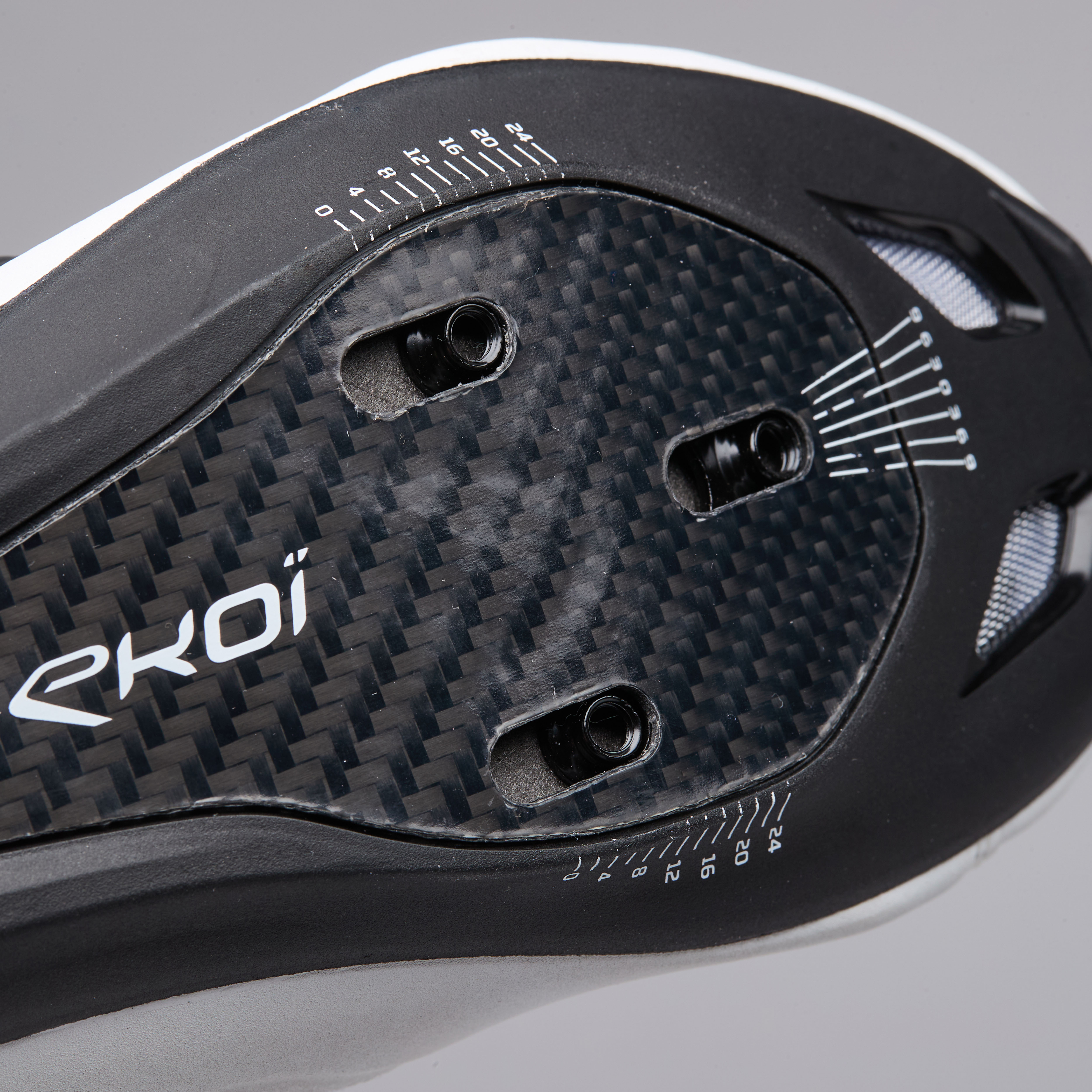 Sko Landevej EKOI Perf R4 LIGHT CARBON INSERT Hvide - EKOI