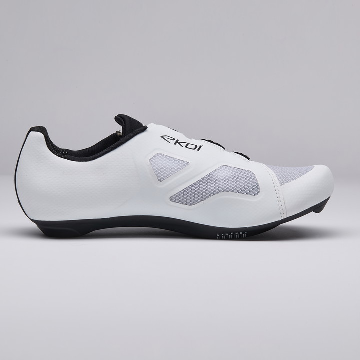 EKOI Perf CARBON INSERT LIGHT Rennradschuhe Weiß
