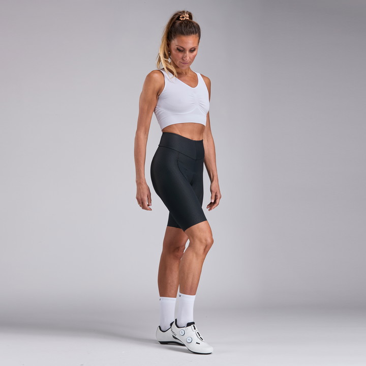 Cuissard femme EKOI Perf POWER GEL CROSS sans bretelles Noir