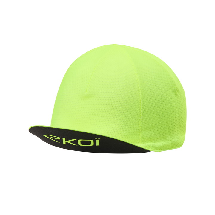CASQUETTE EKOI PERFORMANCE JAUNE FLUO 