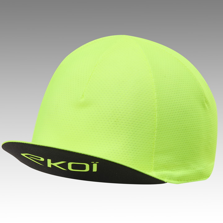 CASQUETTE EKOI PERFORMANCE JAUNE FLUO 