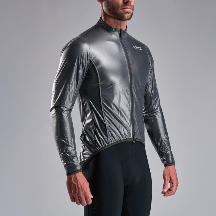 Regenjacke EKOI Perf SHARK Grau
