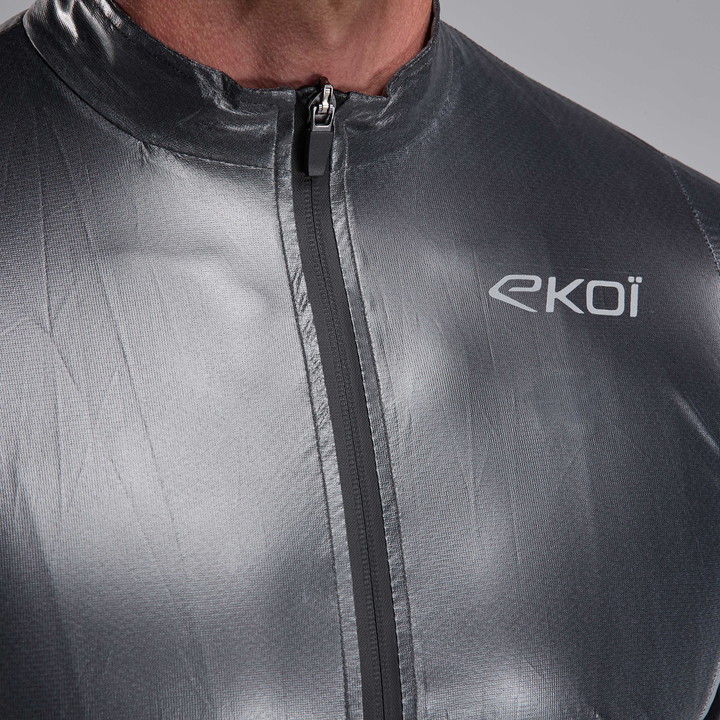 Veste de pluie EKOI Perf SHARK Grise