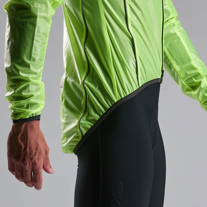 Chaqueta de lluvia EKOI Perf SHARK Amarillo fluorescente