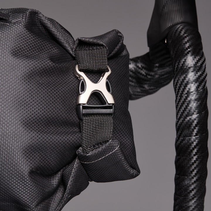 SACOCHE GUIDON GRAVEL BIKE PACKING EXPLORER EKOI NOIR 