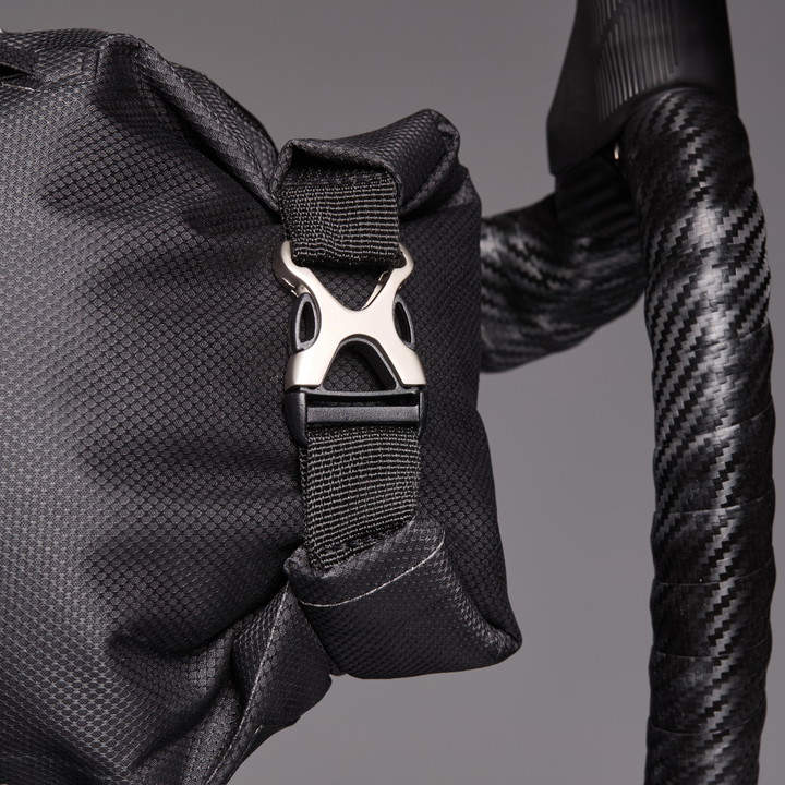 SACOCHE GUIDON GRAVEL BIKE PACKING EXPLORER EKOI NOIR 