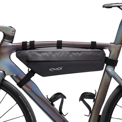 Rámová brašna EKOI Racing GRAVEL BIKE PACKING EXPLORER Černá 5L