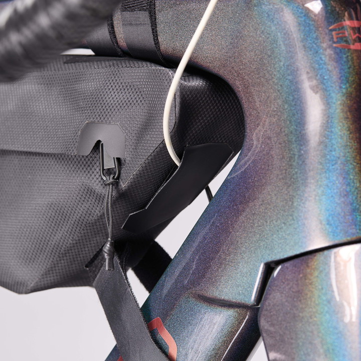 SACOCHE CADRE GRAVEL BIKE PACKING EXPLORER EKOI NOIR 